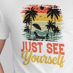 Seekbuylove Men Printed Bio Finish T-shirt image 2