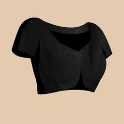 Mitera Polka Dots Printed Banarasi Saree with Blouse Piece image 3