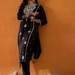 Indo Era Women Ethnic Motifs Flared Sleeves Kurta-picture-28