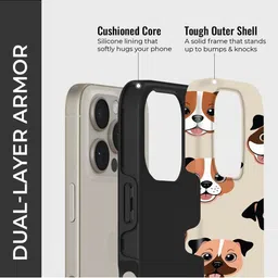 PEEPERLY Unisex iPhone 14 Pro Conversational Paw Tale Crystal Impact Resistant Back Case image 5
