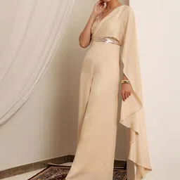 Miss Chase Women Embellished Culotte Jumpsuit-image-90