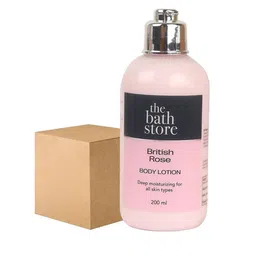 The Bath Store Set Of 10 British Rose Body Lotion- 200ml Each image 1