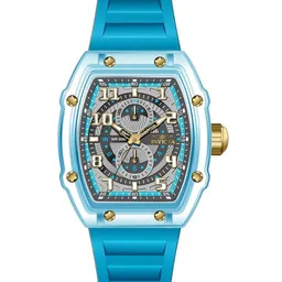 Invicta Men Textured Silicon Bracelet Style Analogue Watch 48709-picture-42