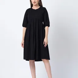 House Of Zelena Maternity A-Line Dress-image-57