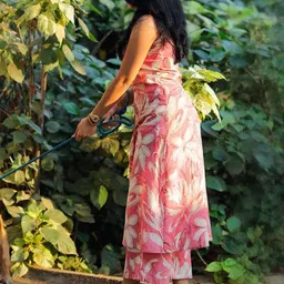 KALINI Women Floral Printed Regular Kurta with Palazzos-picture-30