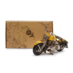 Pure Home and Living Yellow Figurine Showpiece image 2