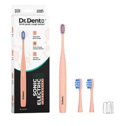 Dr.Dento Neo Sonic Electric Toothbrush - Coral Red-picture-29