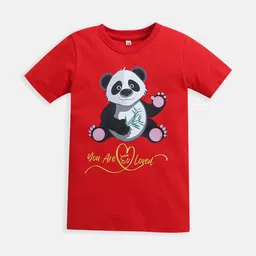 Mahzabin Dress Unisex Kids Cotton Tshirts-picture-46