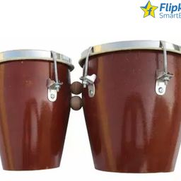 flipkart smartbuy Brown Bongo With polish 032 Wooden Bongo-picture-4