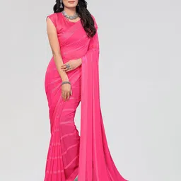 Moda Rapido Striped Satin Saree-picture-33