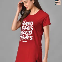 Dreambe Women 2 Printed Applique T-shirt-picture-17