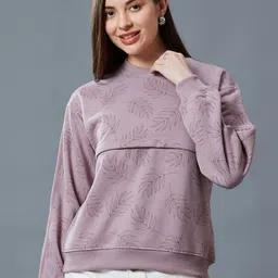 MORDEN MUSE Women Floral Printed Sweatshirt-image-55