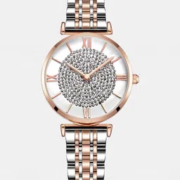 ORSGA Women Dial & Stainless Steel Bracelet Style Straps Analogue Watch OL-9212-GRACIE-SLRGLD-picture-32
