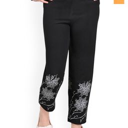 BAESD Girls Pack Of 2 Printed Cotton Lounge Pants-picture-4
