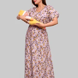 ANKONA Printed Maxi Nightdress image 4