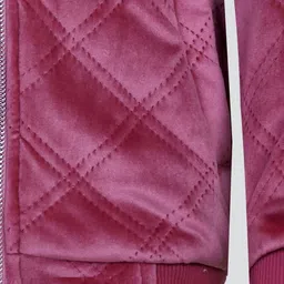 Come In Kids Girls Bomber with Embroidered Jacket image 3