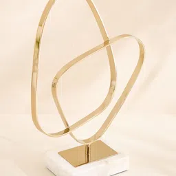 Home Centre Gold-Toned Figurine Showpiece image 4