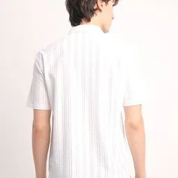 Voroxy Men Relaxed Opaque Casual Shirt image 4