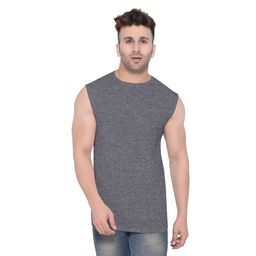 BEYOU FASHION Men Solid Slim Fit Cotton T-shirt-picture-43