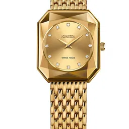 JOWISSA Unisex Embellished Dial & Stainless Steel Bracelet Style Straps Analogue Watch J8.079.M image 2