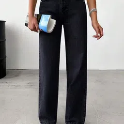 VK FASHION Women Jean Boyfriend Fit High-Rise Stretchable Jeans-image-26