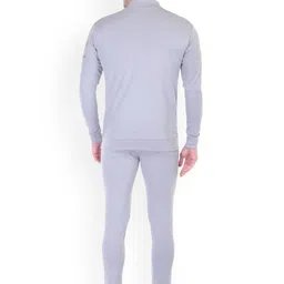 Toxic ADDICTION Men Round Neck Zippered Tracksuit image 5