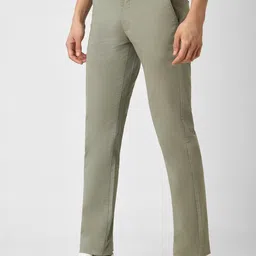 Van Heusen Sport Men Mid-Rise Slim Fit Trousers image 3