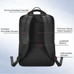 Safari Unisex Xyro 25L Formal Laptop Backpack Bag image 3