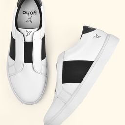 yoho Women Colourblocked PU Slip-On Sneakers-picture-7