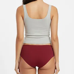 FiveFlag Combed Cotton Mid-Rise Hipster Briefs image 3