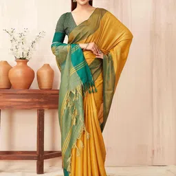 IndianRang Silk Blend Saree-picture-23