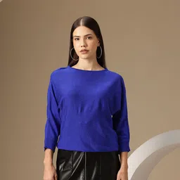 Chemistry Boat Neck Extended Sleeve Pullover image 3