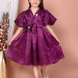 SABIKO Striped Crepe Fit & Flare Dress-picture-45