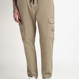 SHOWOFF Men Comfort Low-Rise Joggers Trousers-picture-40