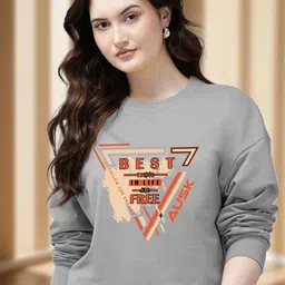 AUSK Women Printed Full Sleeve Round Neck Sweatshirt-image-66