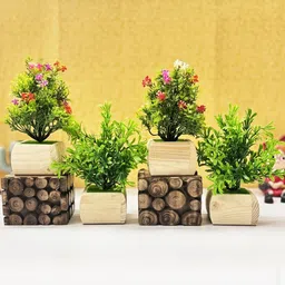 Dekorly Green Artificial Flowers & Plants With Pot-picture-38