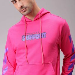The Indian Garage Co Men Printed Hooded Sweatshirt-picture-25
