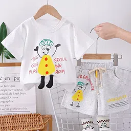 StyleCast x Revolte Boys Printed Short Sleeves T-shirt With Shorts-picture-39