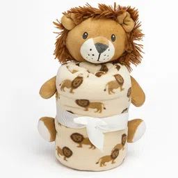 minifab Animal Crib Fleece Blanket for Mild Winter-picture-10