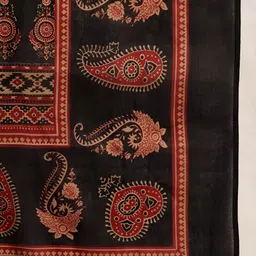 Vbuyz Women Ethnic Motifs Printed Thread Work Pure Cotton Kurta with Trousers & Dupatta image 5