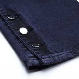 Aarika Girls Comfort Tapered Fit Mid-Rise Low Distress Stretchable Jeans image 4