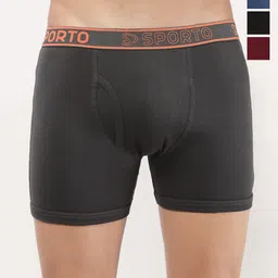 Sporto by Macho Pack Of 4 Mid-Rise Trunks-picture-4