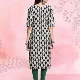 Ethnic basket Women Pack Of 2 Multicoloured Crepe Kurtas image 2