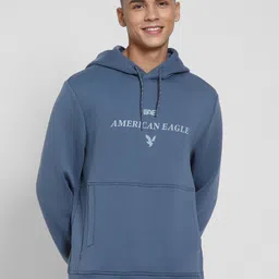 AMERICAN EAGLE OUTFITTERS Men Printed Hooded Sweatshirt-picture-21
