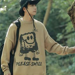 StyleCast x Revolte Men Printed Longline Pullover Sweater-picture-47