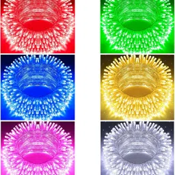 illuminator 22 LEDs 10 m Red, Green, Blue, Yellow, Pink, White Steady Bulb Rice Lights-picture-27