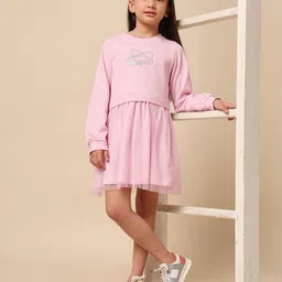U.S. Polo Assn. Kids A-Line Dress-image-2