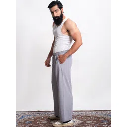 Pittra4ever Men Relaxed Fit Mid-Rise Track Pants image 3
