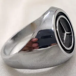 Lovemi Movements Silver-Plated Stainless Steel Finger Ring-picture-31