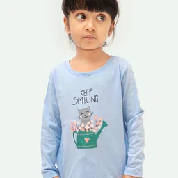 ariel Girls Graphic Printed Round Neck Cotton Tshirts-picture-40